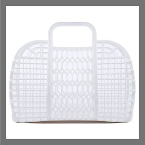 White Jelly Tote